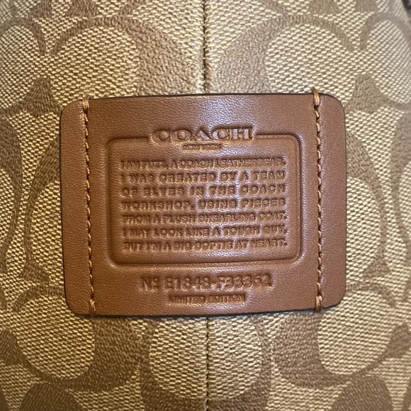 Coach Monogram Canvas Teddy Bear - Limited Edition - New York - Picture 12 of 12